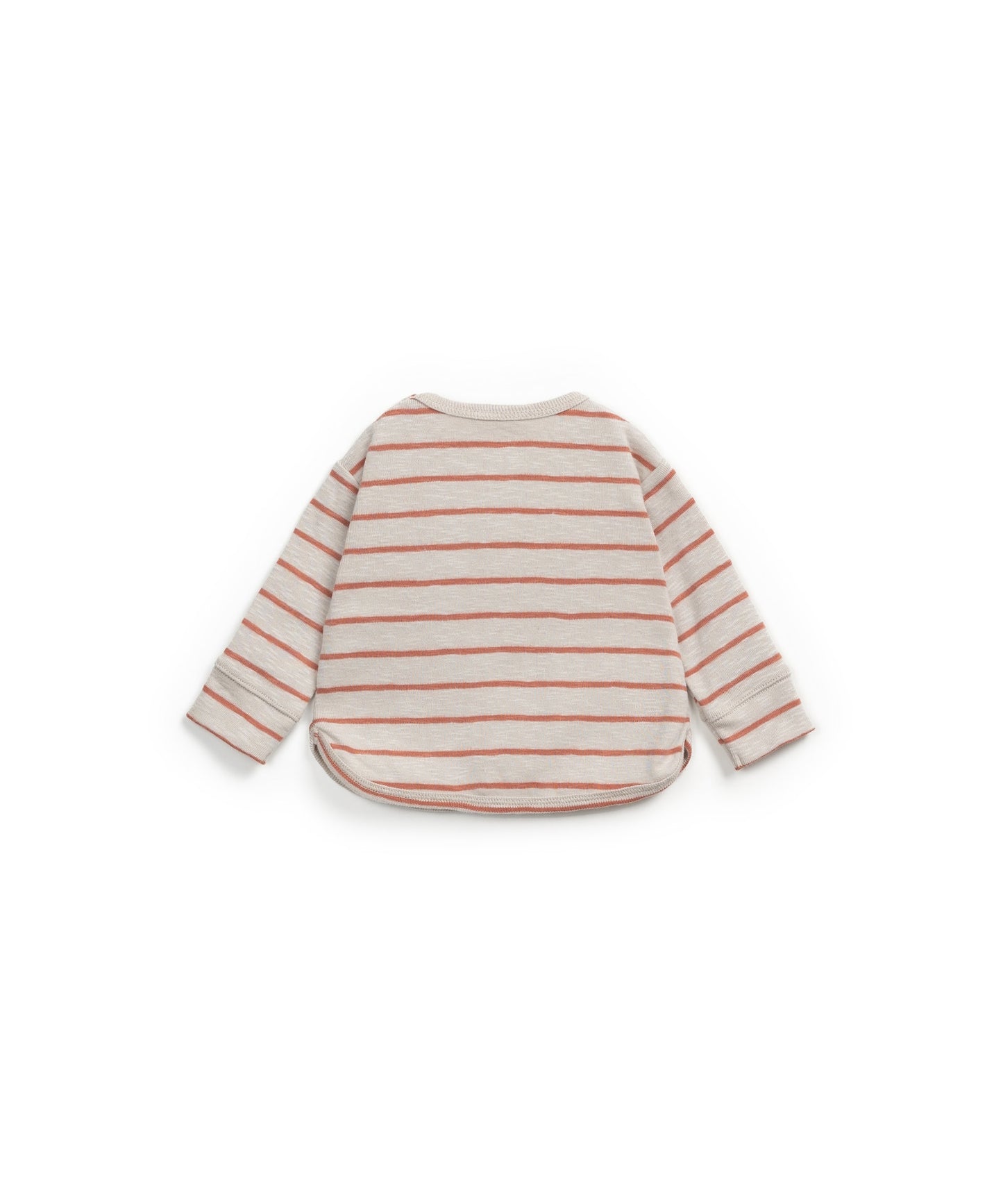 T-shirt em malha às riscas | Wooden Memories Ref: PA00_0AP11003