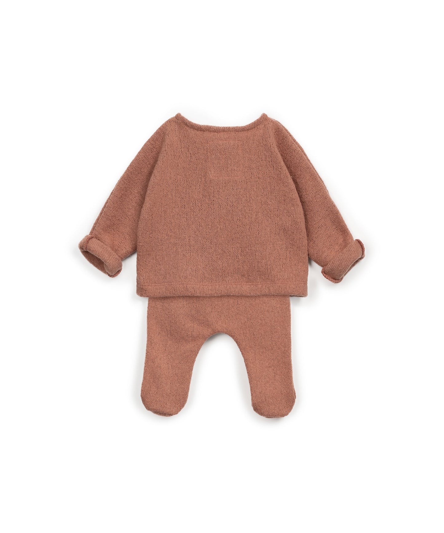 Conjunto de malha com carda no interior | Wooden Memories