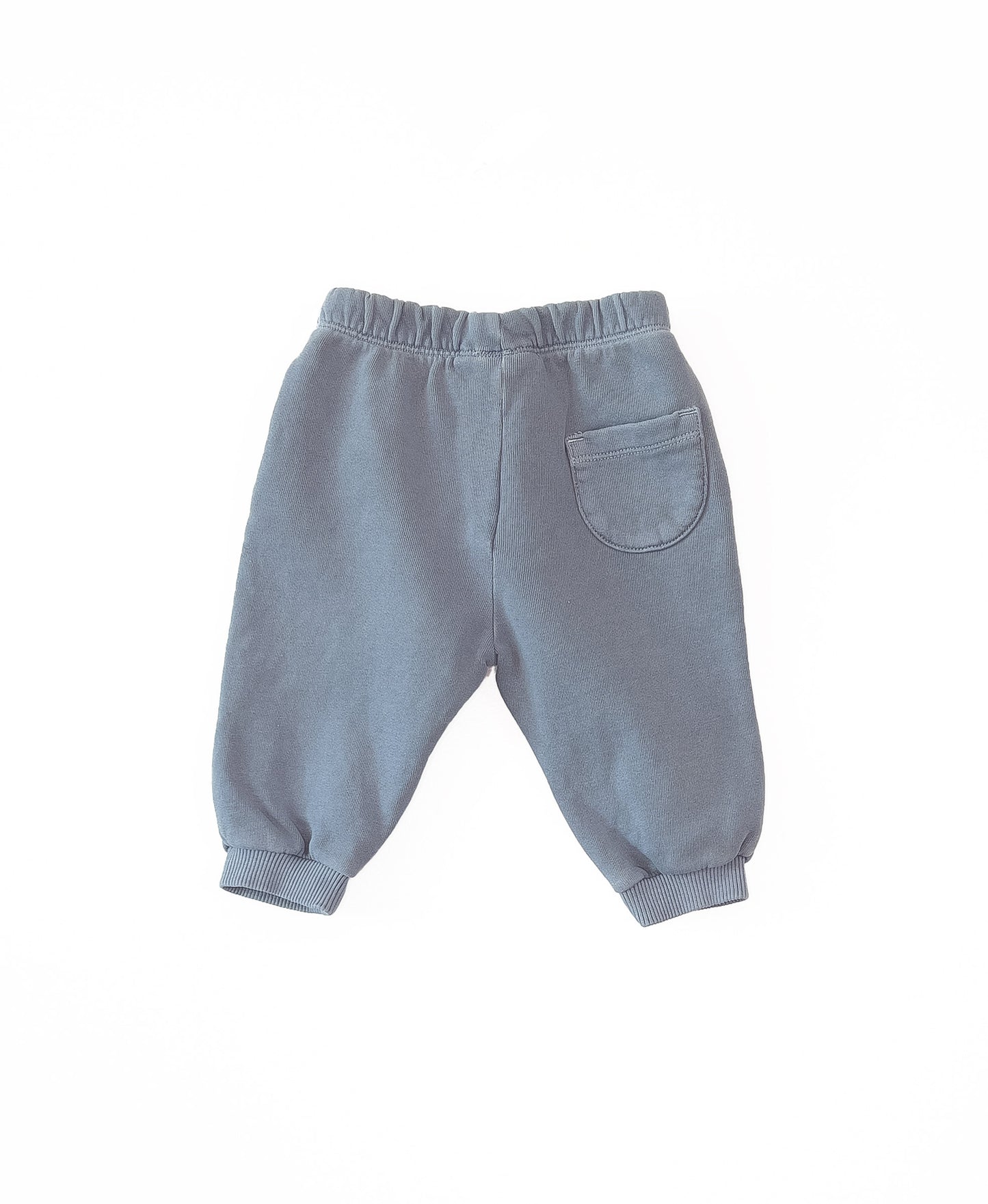 Calça de malha com mistura de algodão orgânico e algodão | Textile Art
