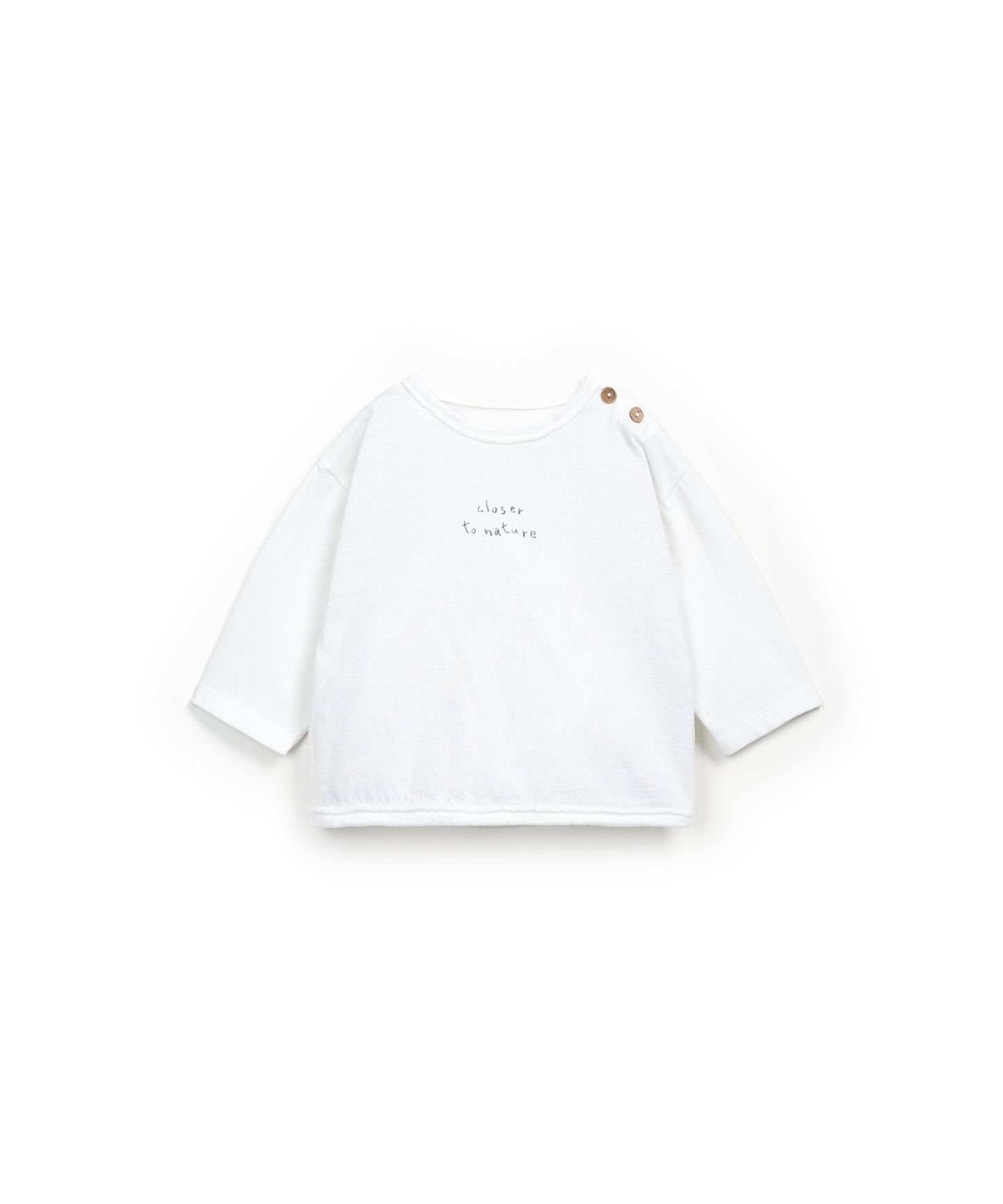 T-shirt com encaixe de folho no fundo | Wooden Memories