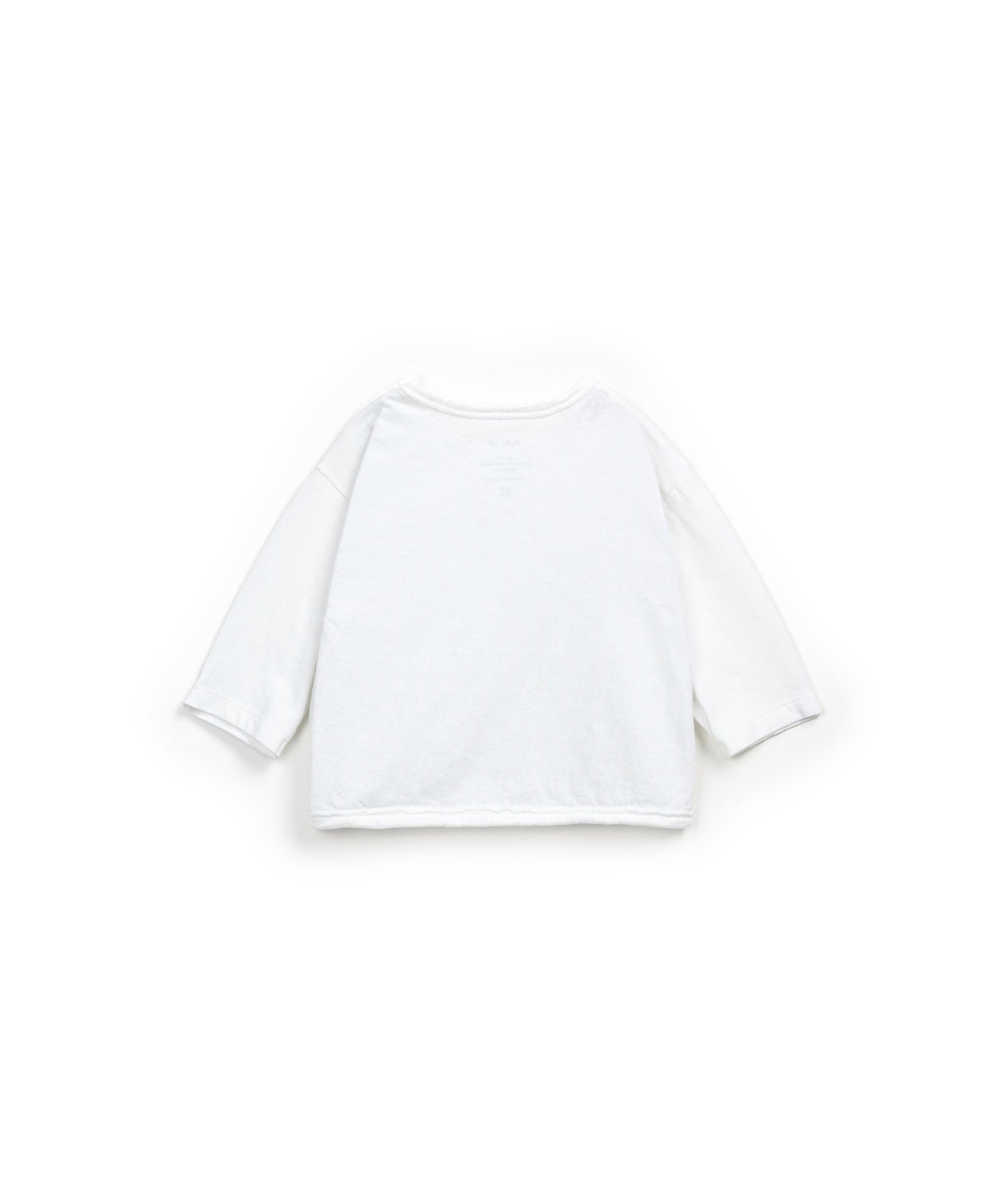 T-shirt com mistura de algodão orgânico e algodão reciclado