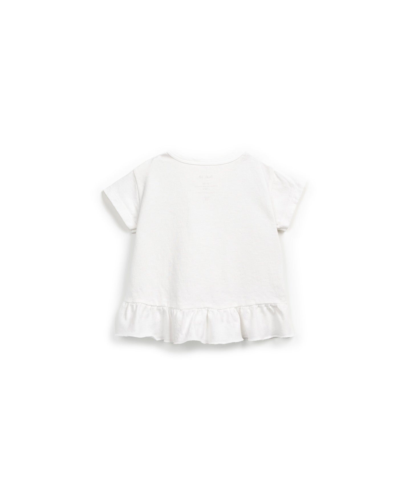 T-shirt com encaixe de folho