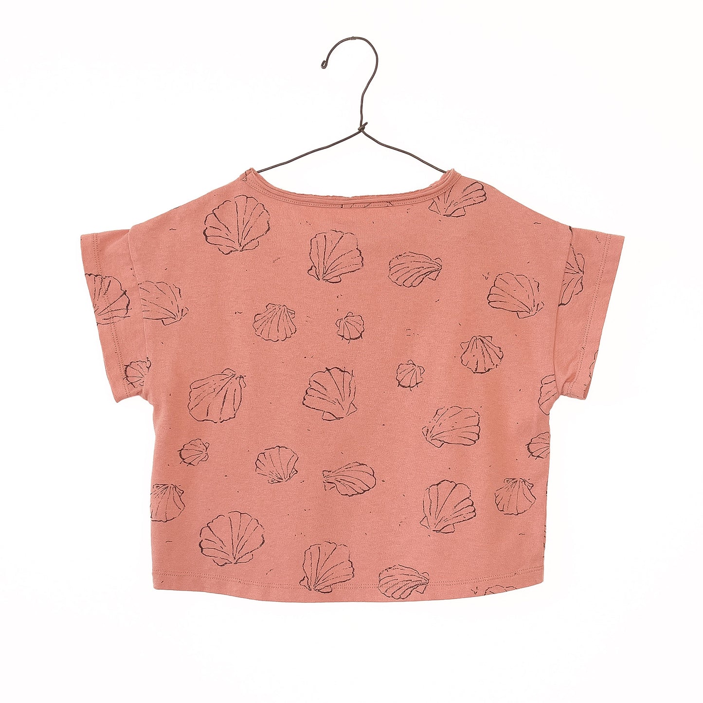 T-shirt com estampado de conchas