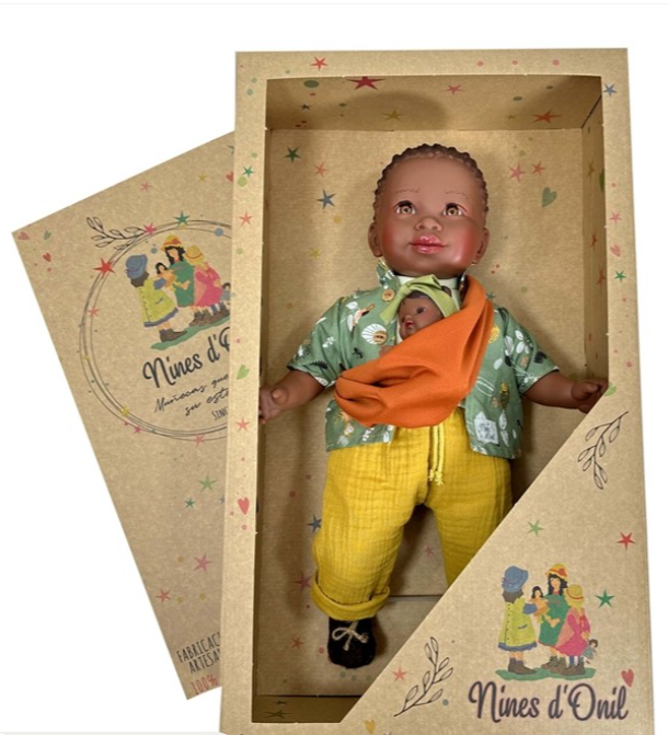 Alika com bebé - Maria Africana