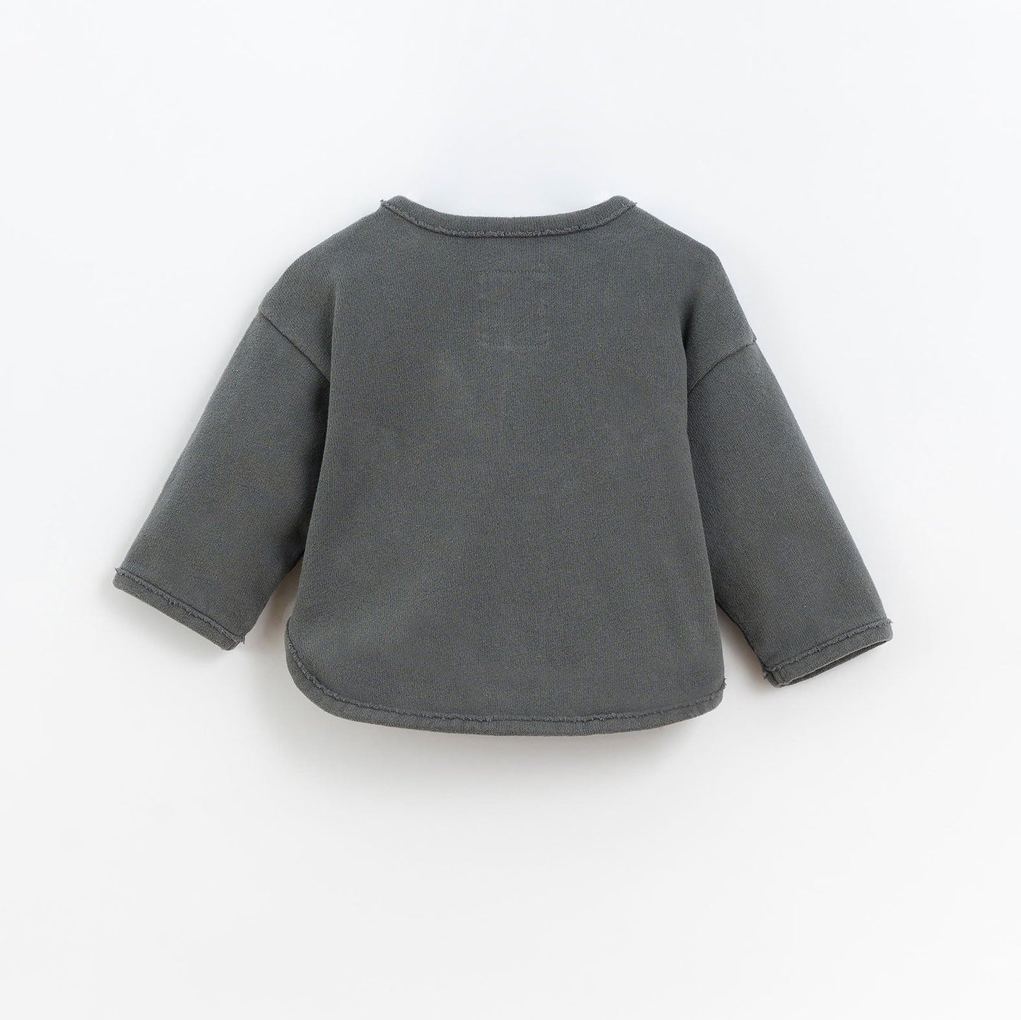 Camisola de malha com bolso no peito | Basketry