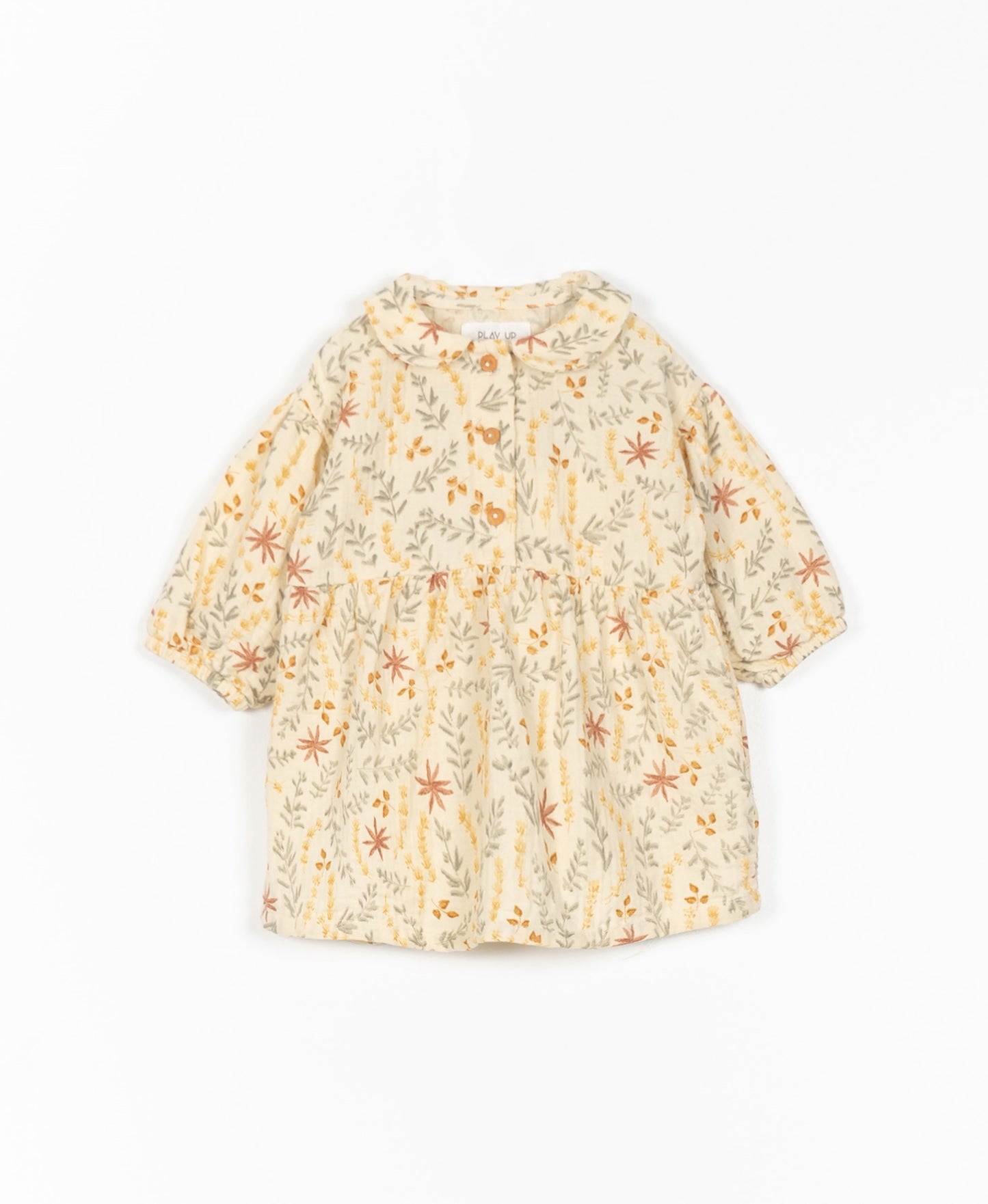 Vestido em algodão | Culinary - 12 meses / Ginger / 100.0% Algodão