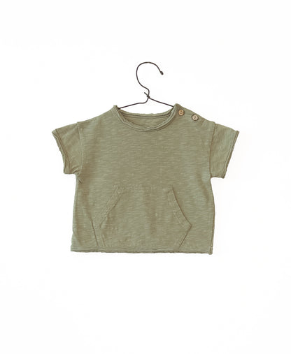 T-shirt com pormenores em corte vivo | Textile Art