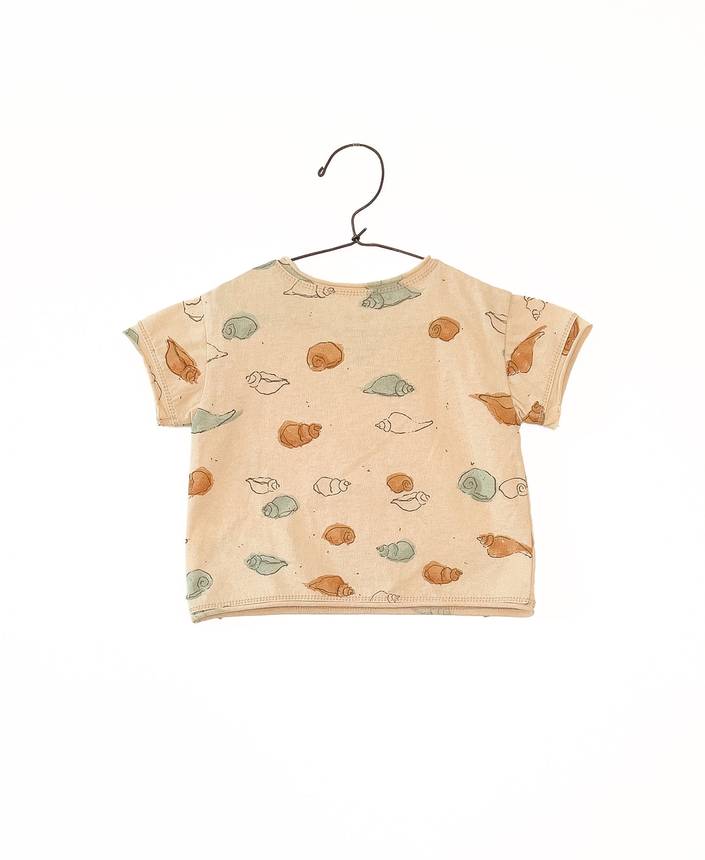 T-shirt com estampado de búzios | Textile Ar