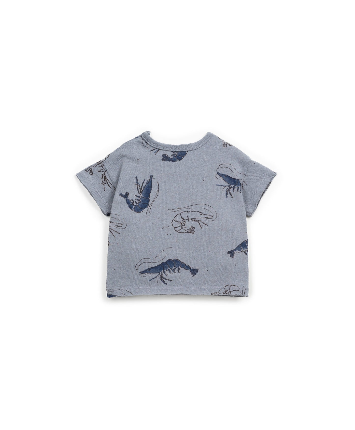 T-shirt com estampado de camarões | Textile Art