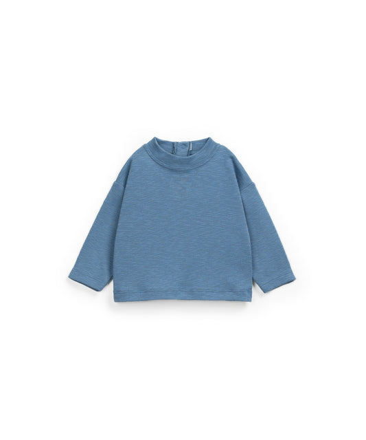 T-shirt em algodão orgânico com abertura nas costas | Wooden Memories