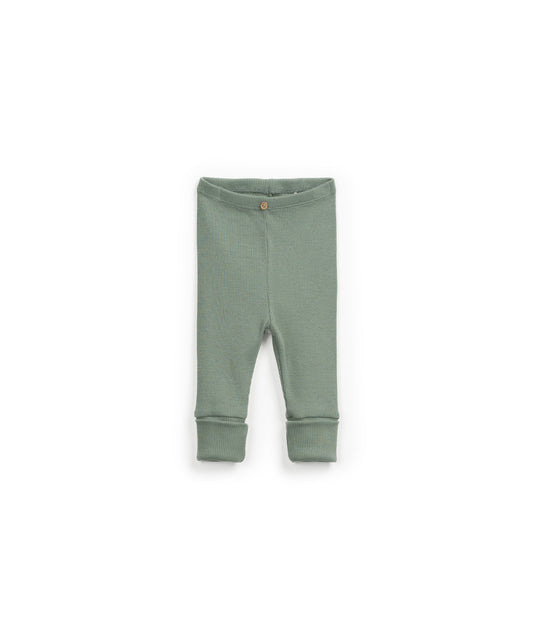 Leggings em malha canelada | Wooden Memories
