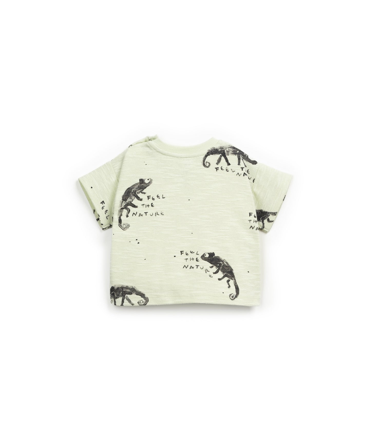 T-shirt em algodão orgânico com estampado