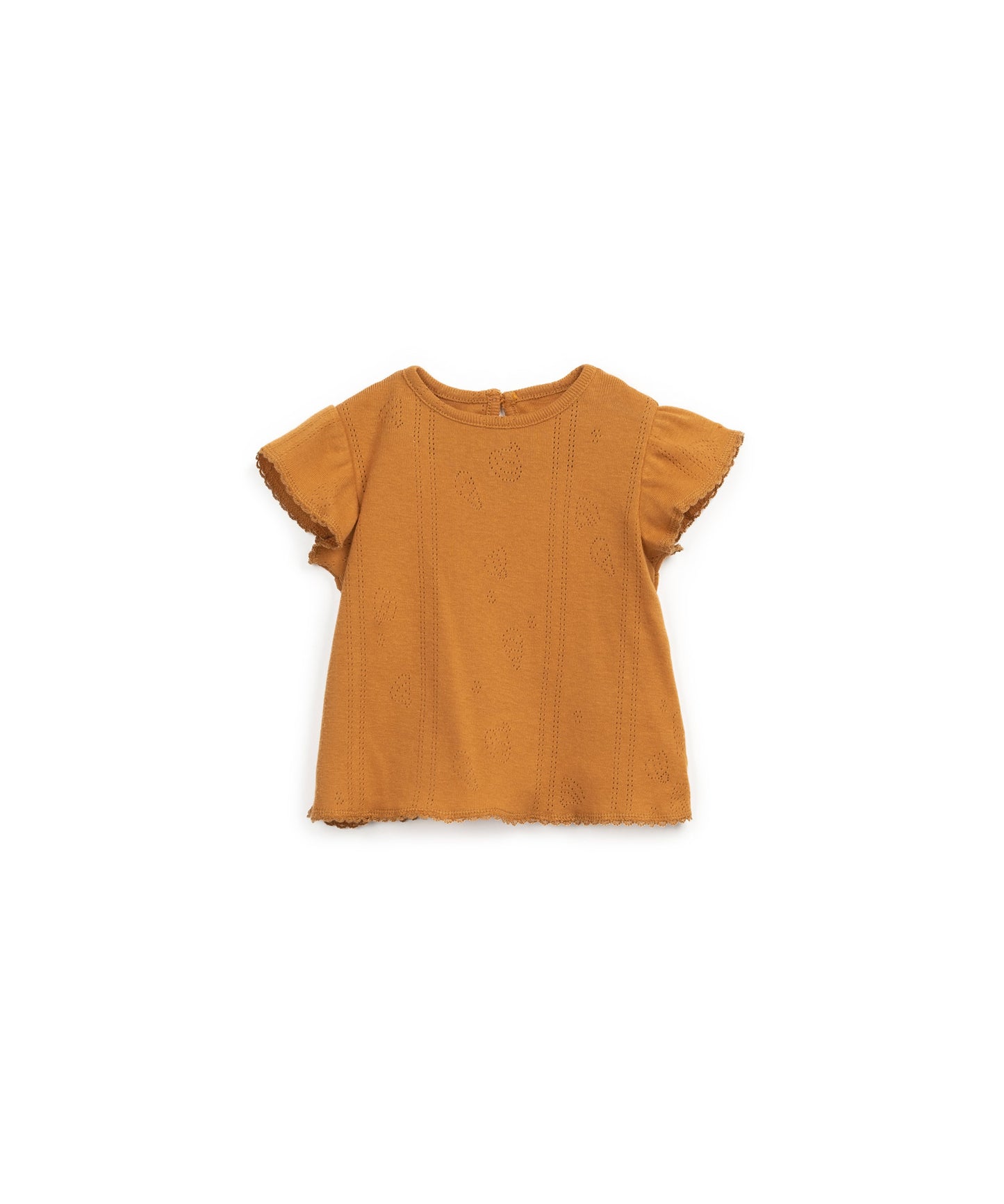 T-shirt com abertura nas costas | Textile Art