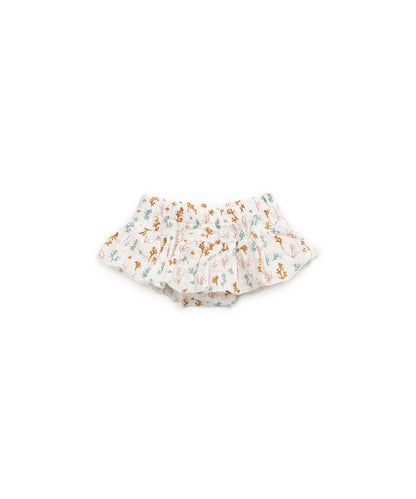 Cueca em tecido com estampado de algas | Textile Art