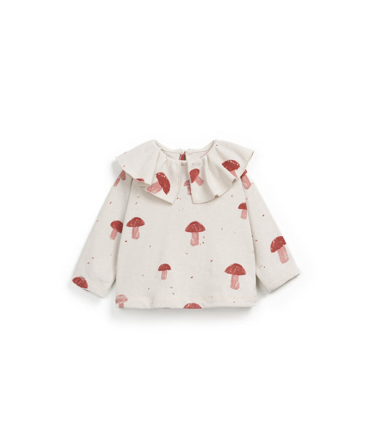 T-shirt com estampado de cogumelos | Wooden Memories