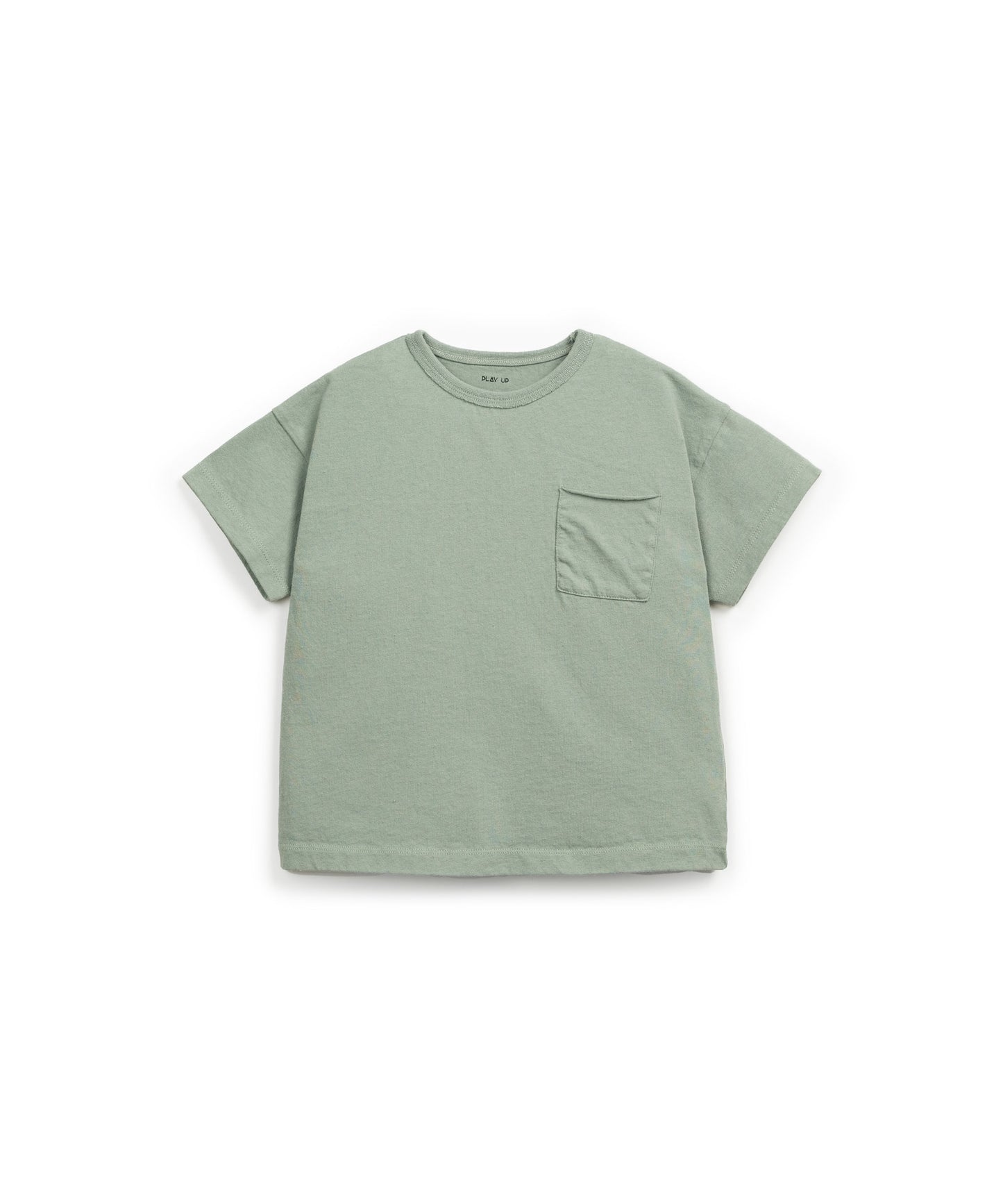 T-shirt com pormenores em corte vivo