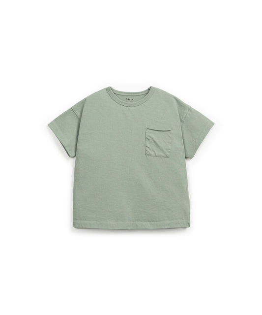 T-shirt com pormenores em corte vivo
