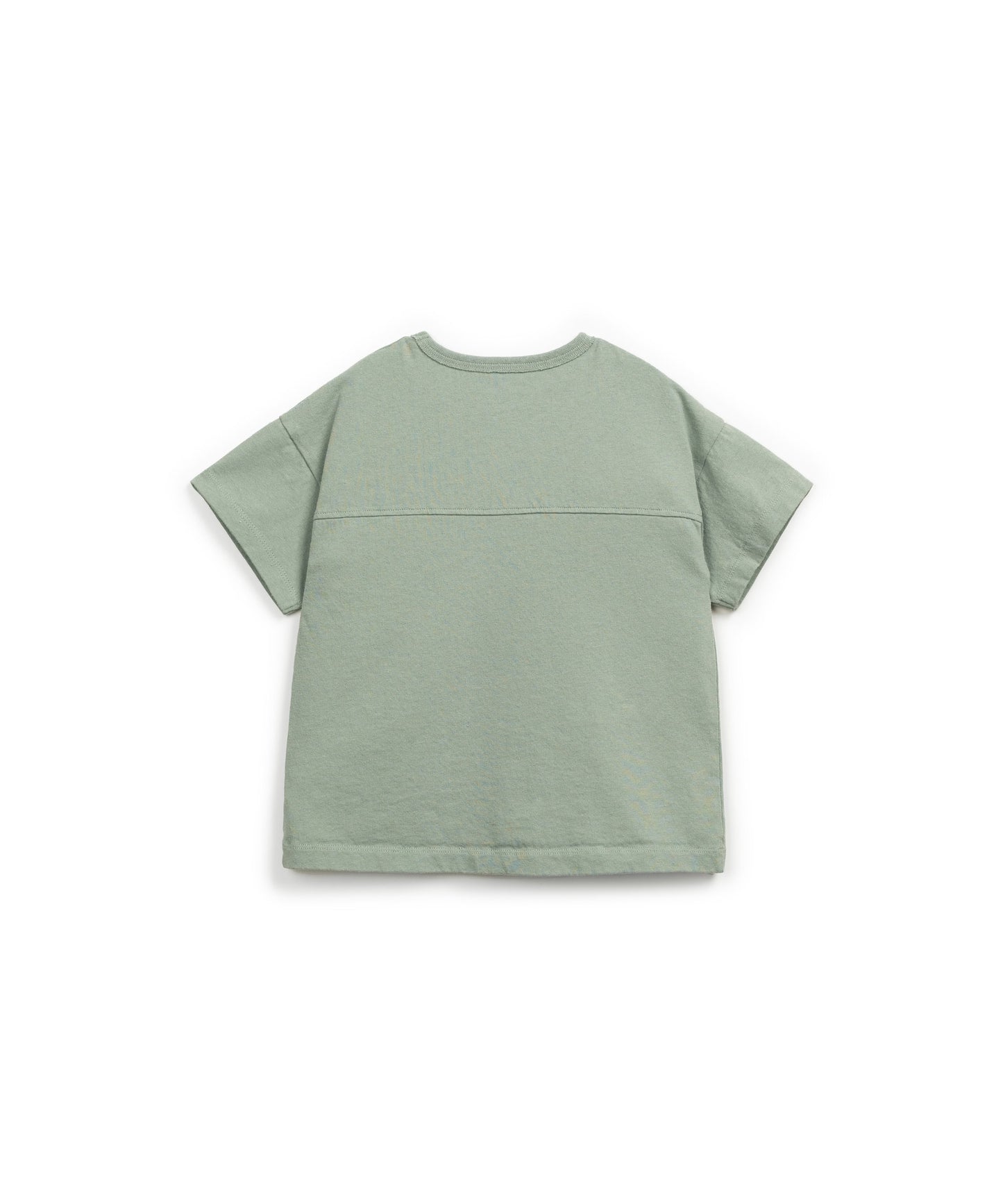T-shirt com pormenores em corte vivo
