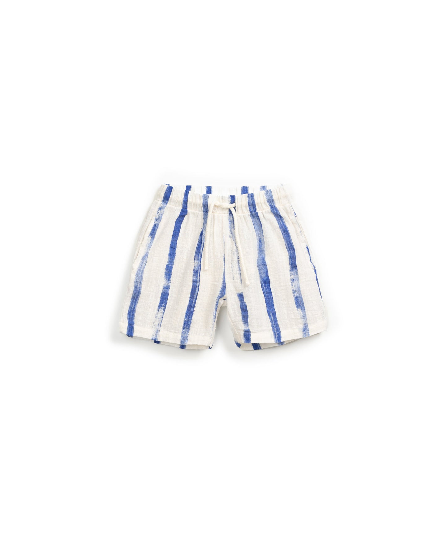Calção com estampado de riscas
