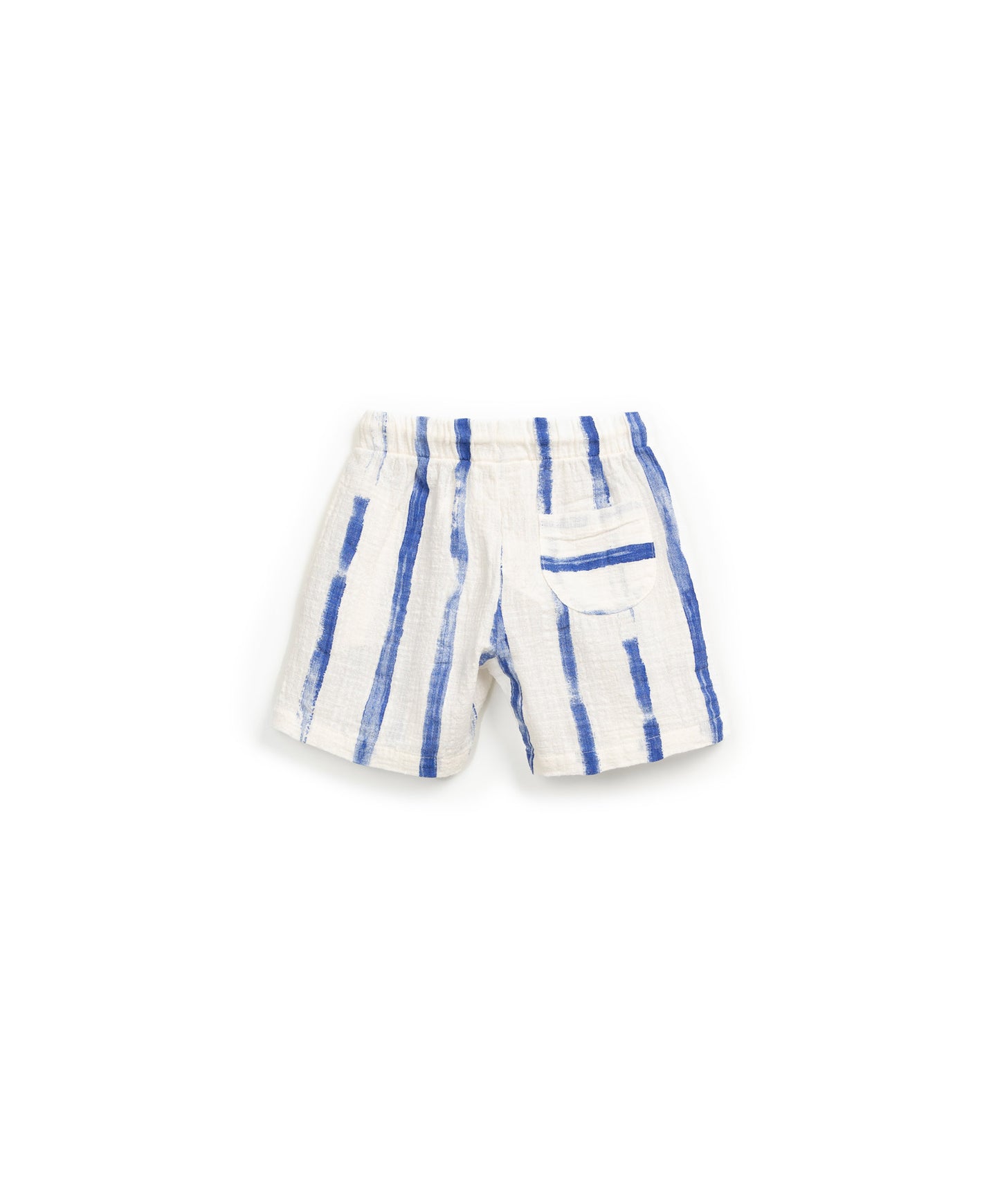 Calção com estampado de riscas
