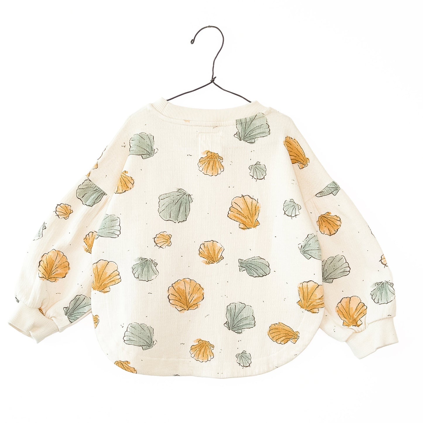 Sweat com estampado de conchas | Textile Art