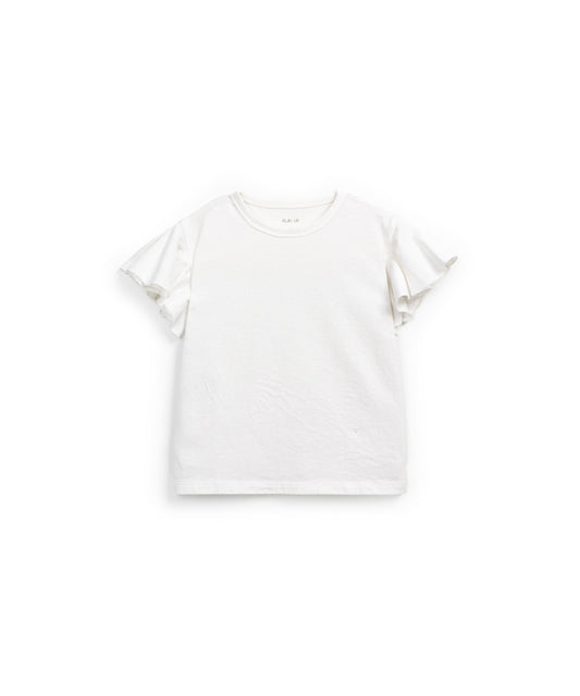 T-shirt com mistura de algodão orgânico e algodão reciclado