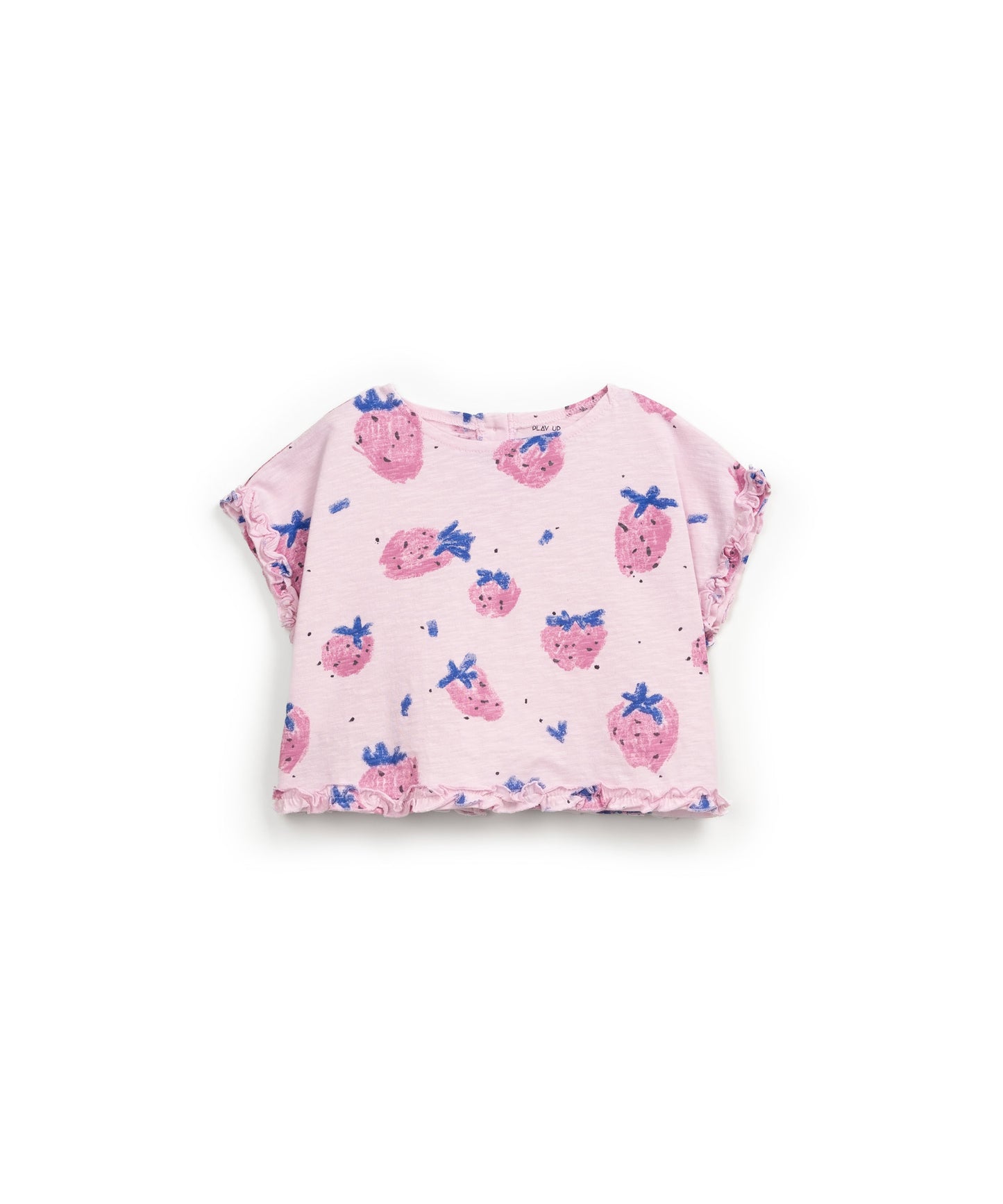 T-shirt com estampado em algodão orgânico