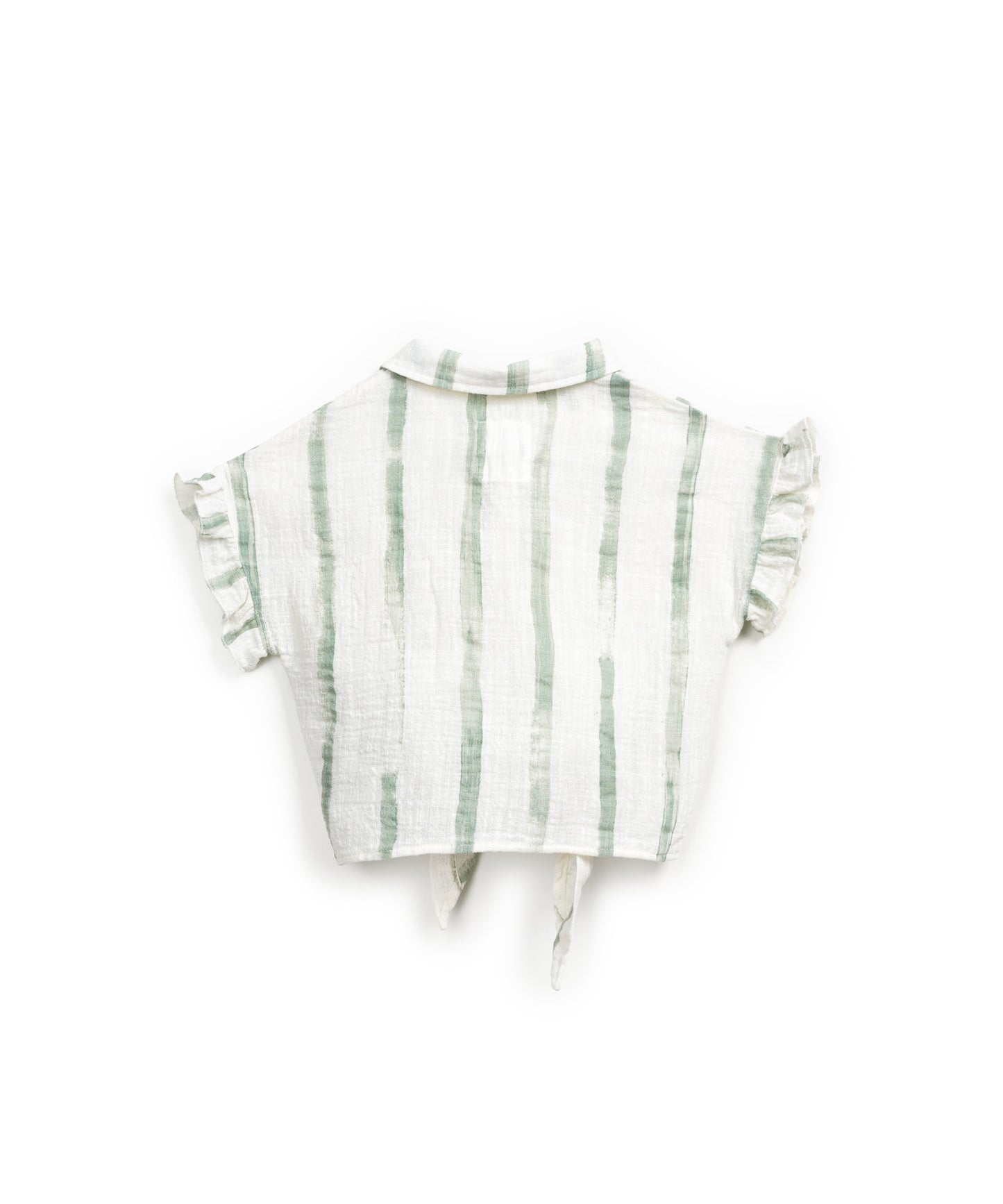 Túnica com estampado de riscas