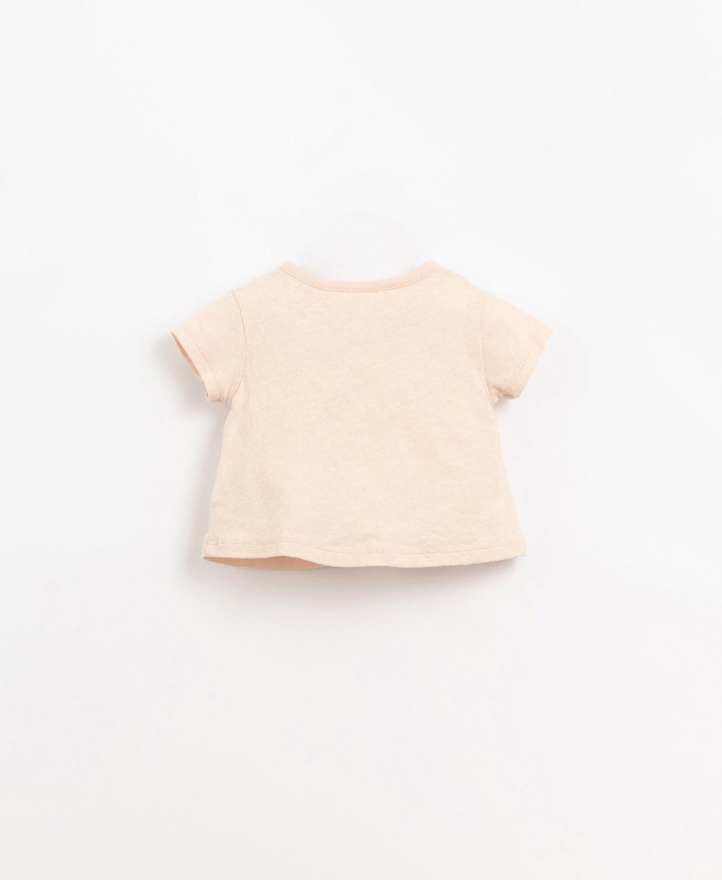 T-shirt com mistura de algodão orgânico e linho | Organic Care