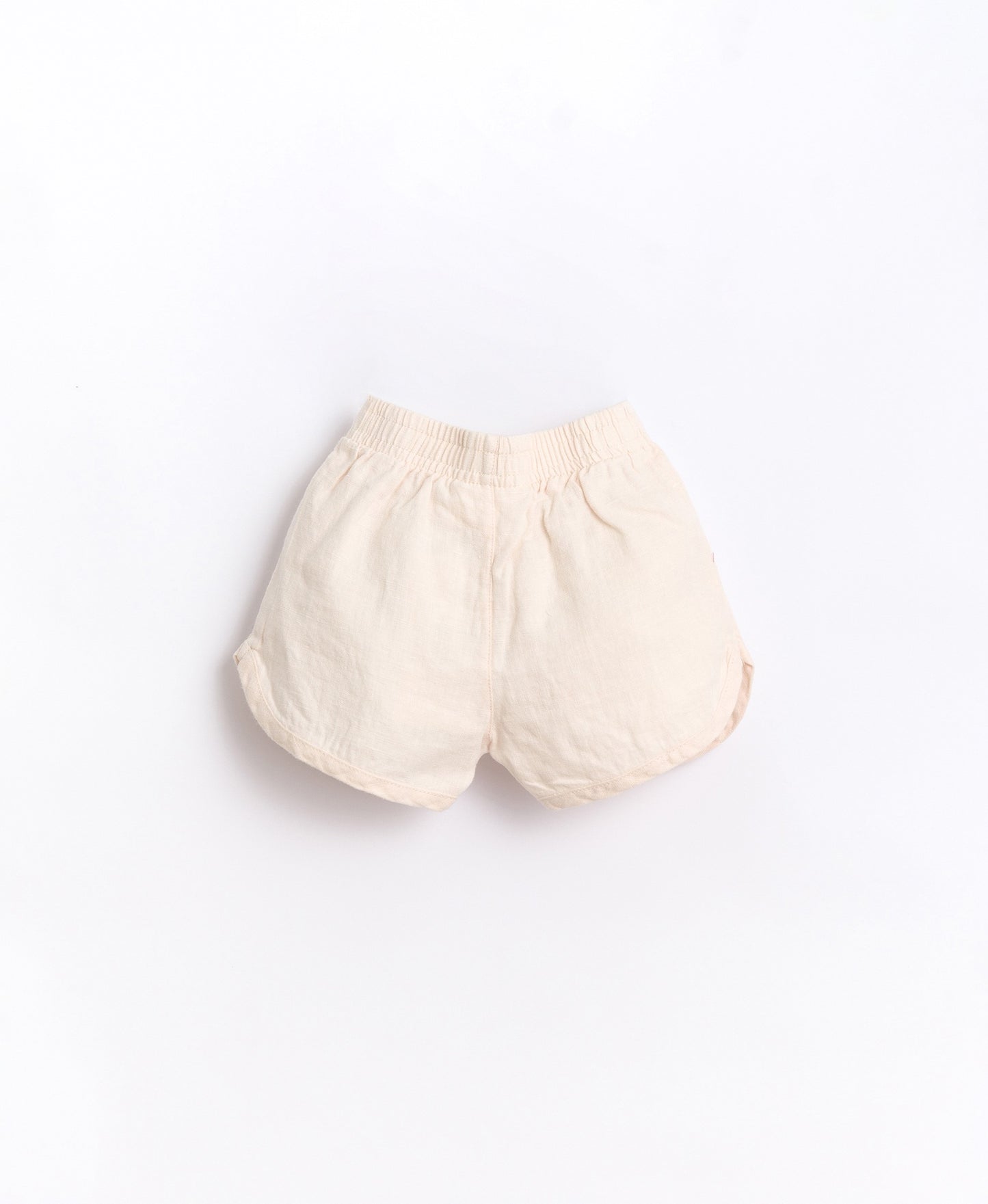 Calção em linho com cordão decorativo | Basketry - 18 meses / Caruma / 100.0% Linho
