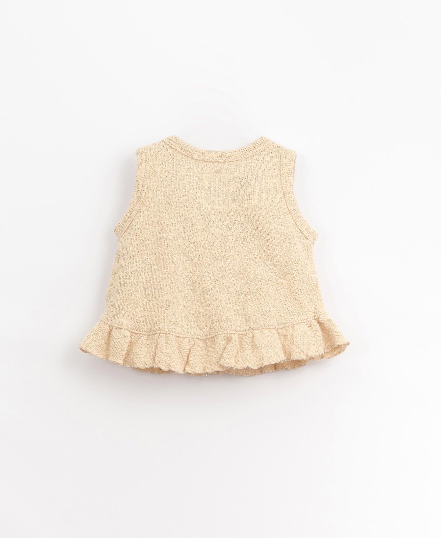 Top em malha com efeito tricot | Organic Care