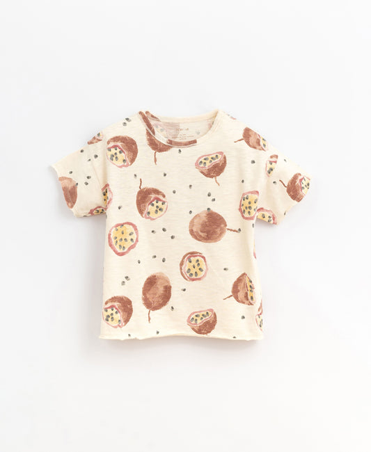 T-shirt com estampado de maracujás  | Basketry