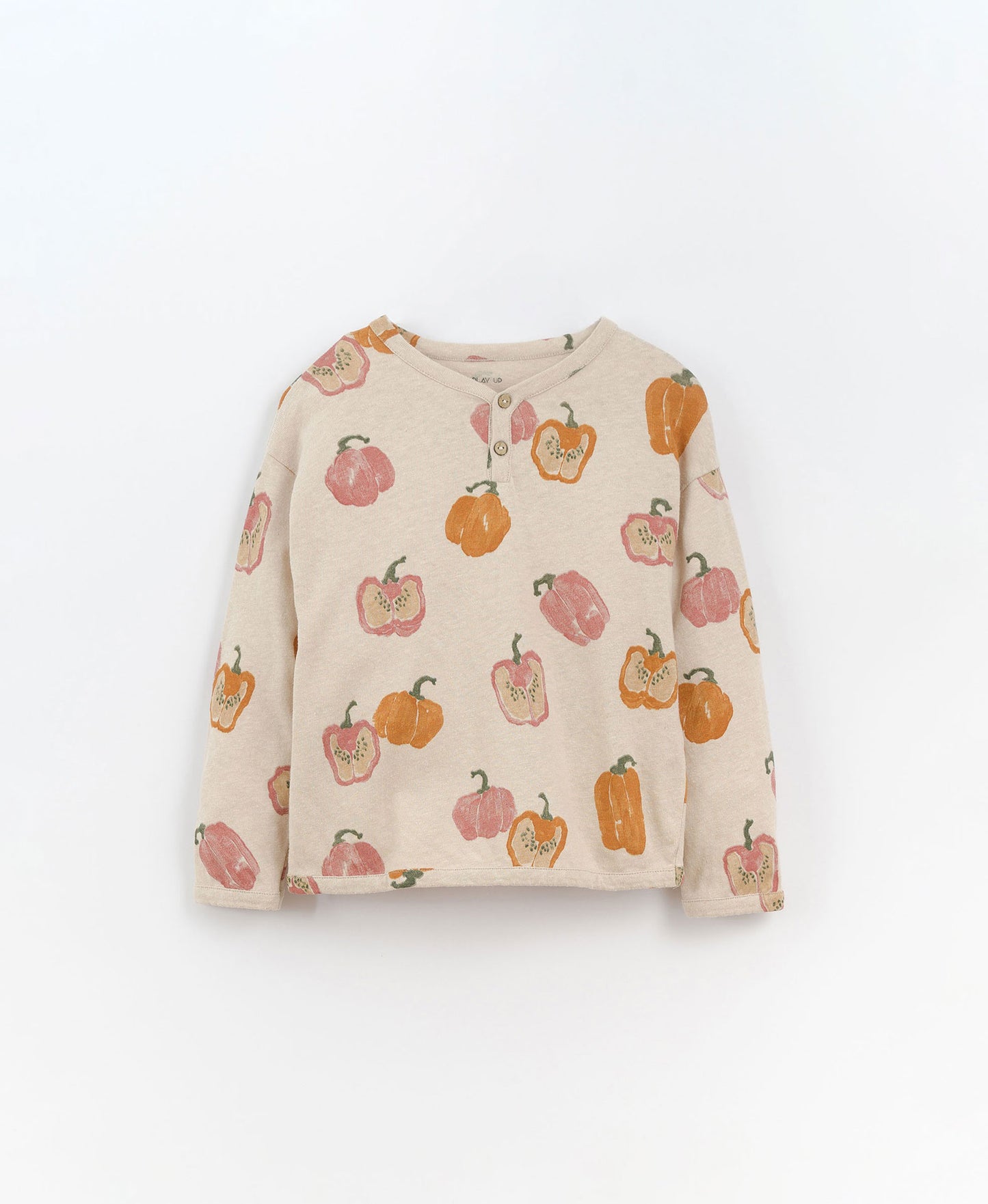 T-shirt com estampado de pimentos e abóboras | Culinary