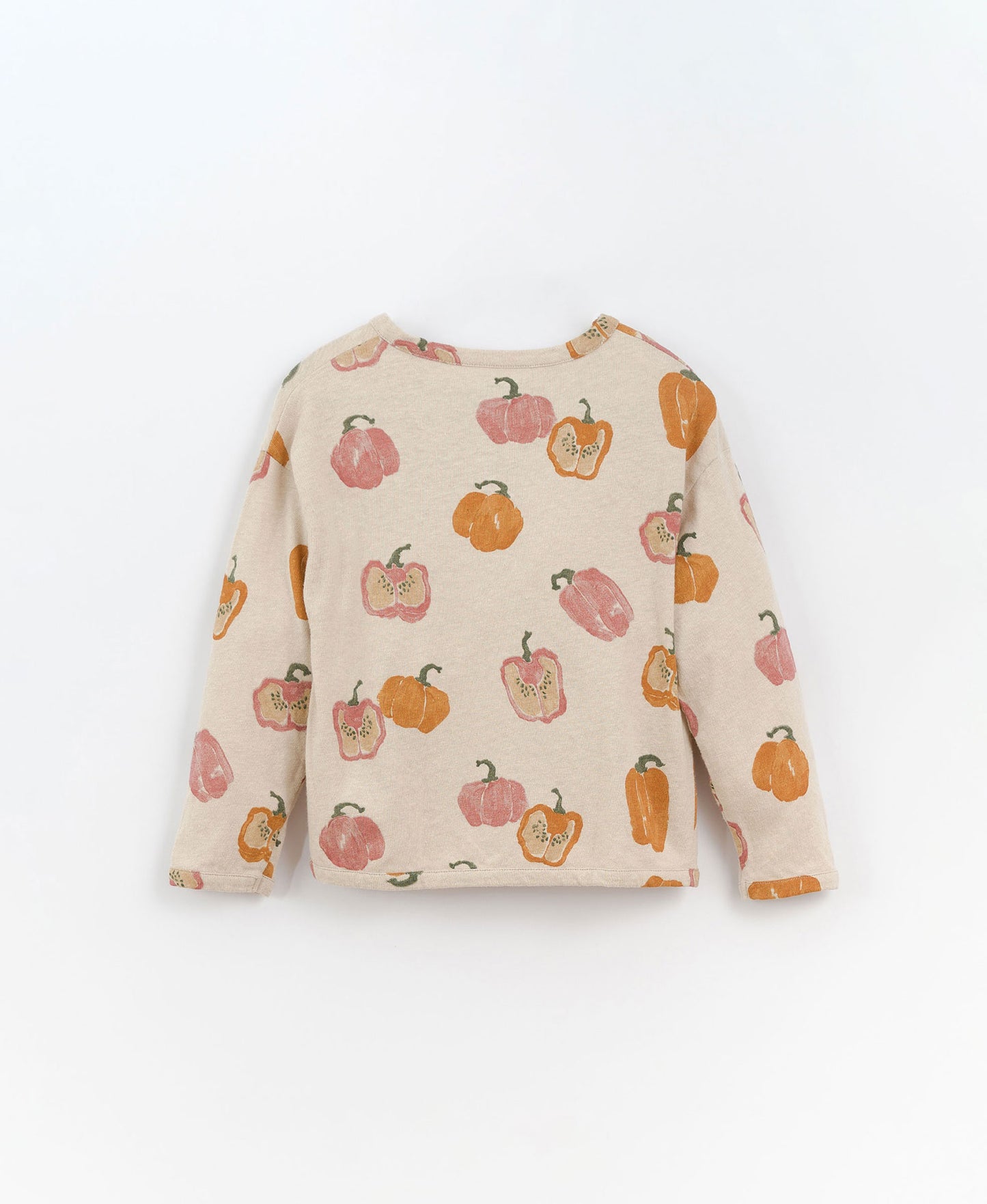 T-shirt com estampado de pimentos e abóboras | Culinary