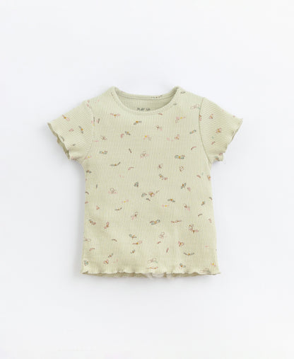 T-shirt com estampado de flores | Basketry