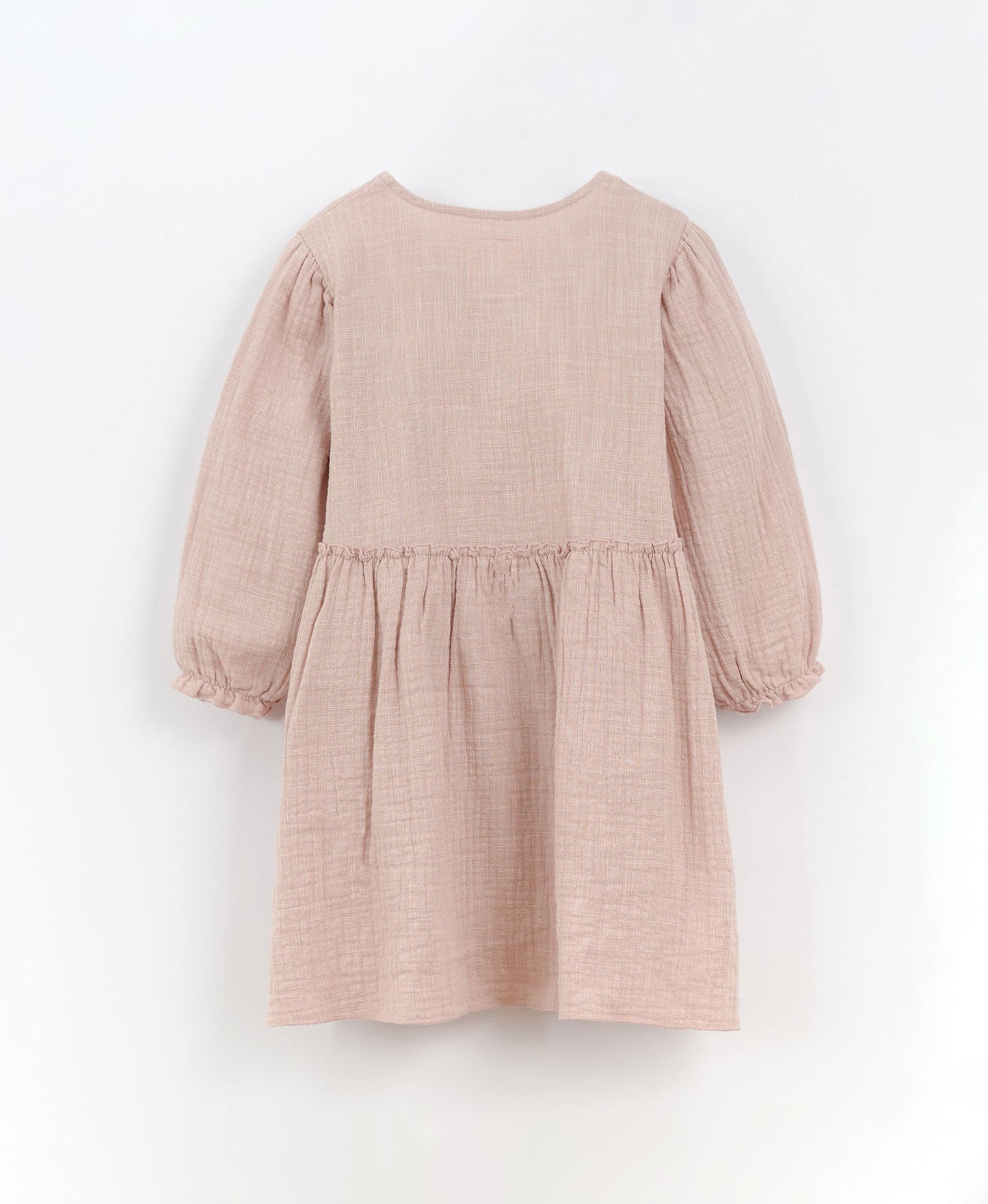 Vestido em algodão com abertura de botões | Culinary - 14 anos / Chia - Cinzento escuro / 100.0% Algodão