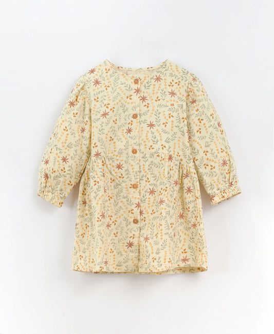 Vestido em algodão | Culinary - 12 meses / Ginger / 100.0% Algodão
